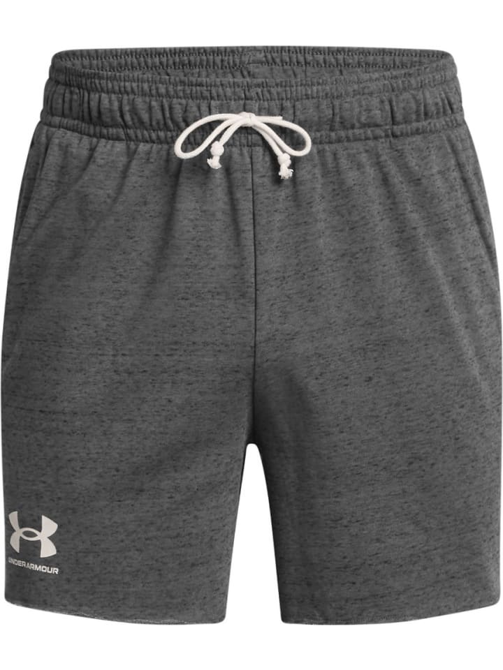 

Тканевые шорты Ua Rival Terry 6In Short Under Armour, серый