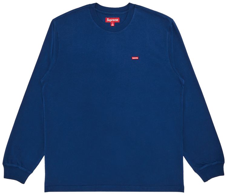 

Футболка Supreme Small Box с длинными рукавами, синий
