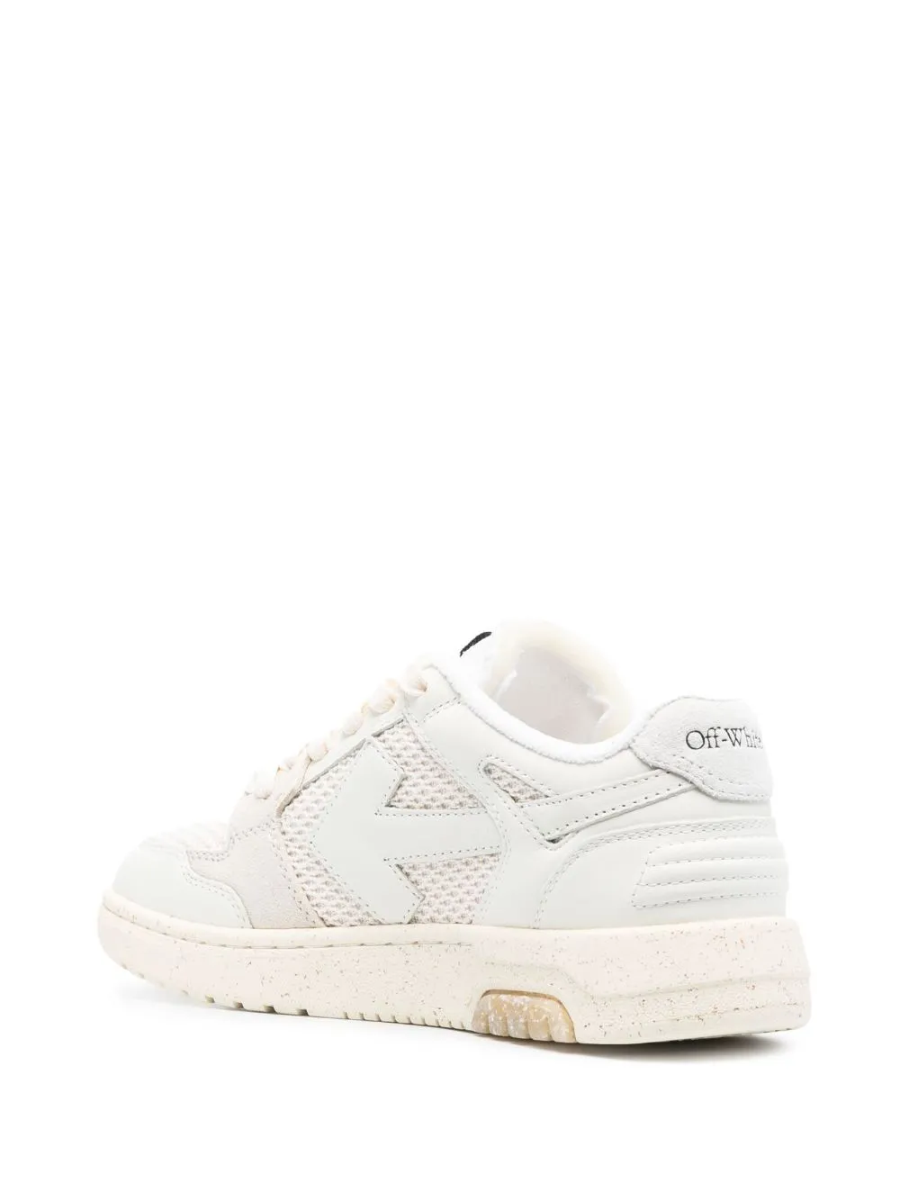 Кроссовки Out of Office OOO Off-White, белый — фото 3