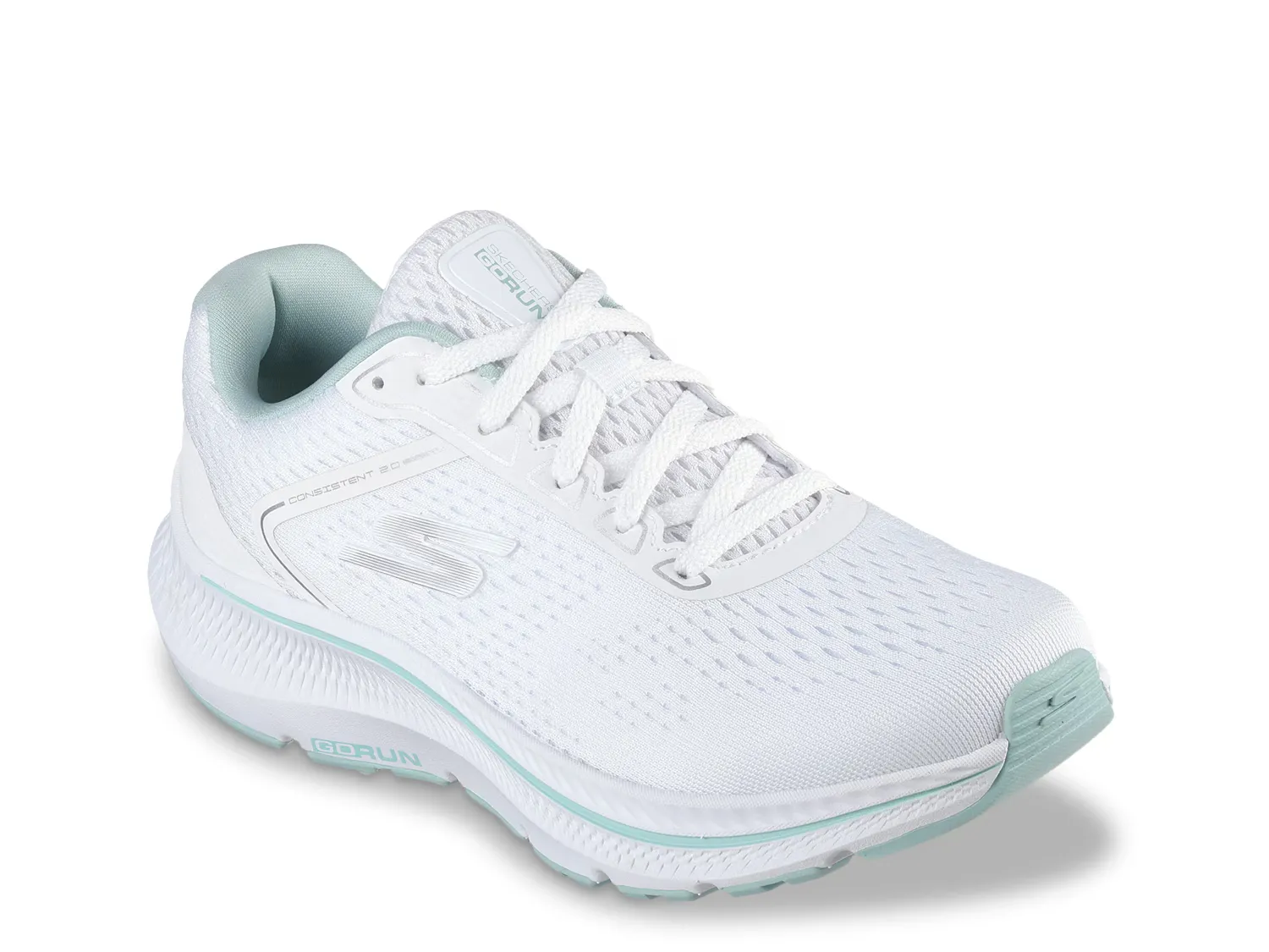 

Кроссовки GO RUN Consistent 2.0 Running Shoe Skechers, белый/синий