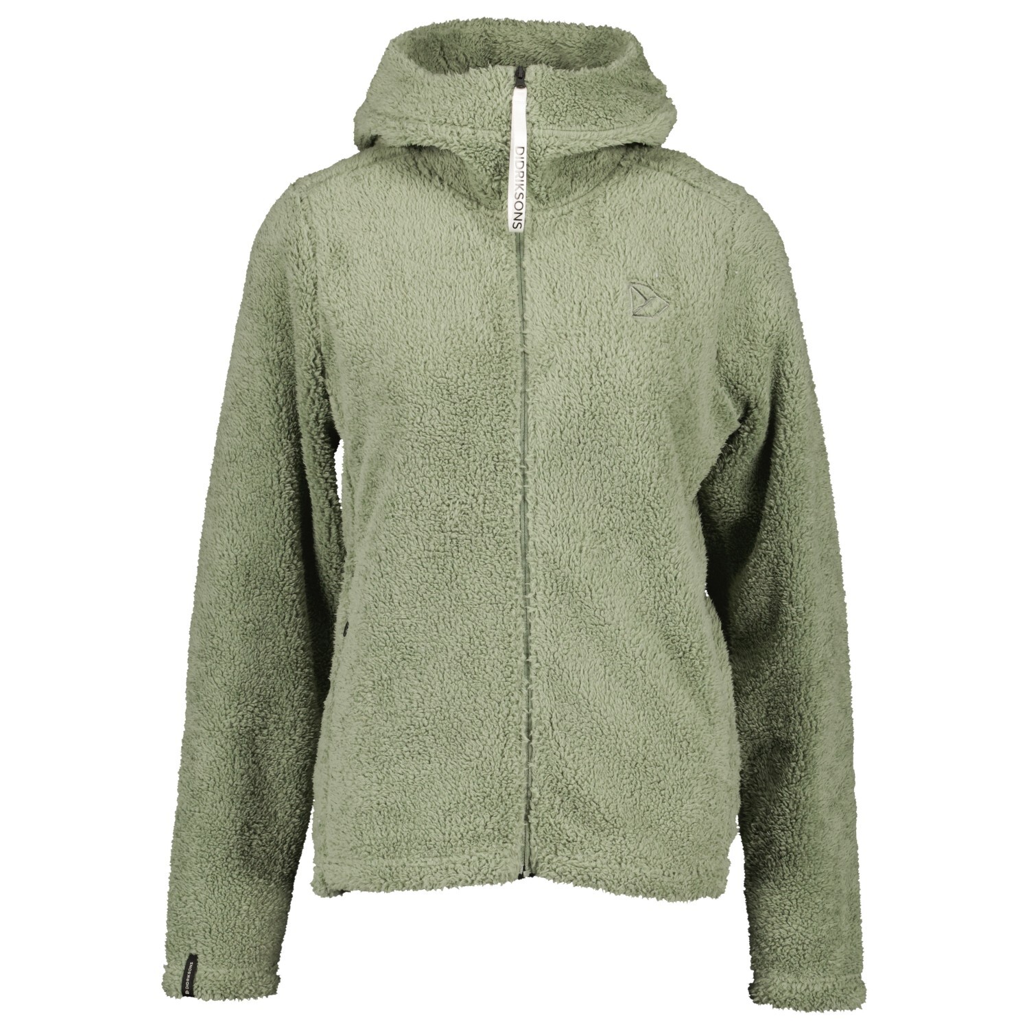 

Флисовая жилетка Didriksons Women's Anniken Full Zip 2, цвет Light Moss