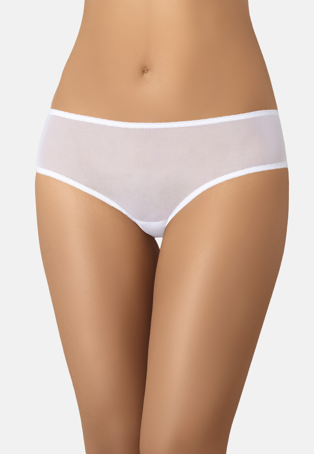 

Трусы Teyli Mesh mit floraler Spitze Hutti, белый