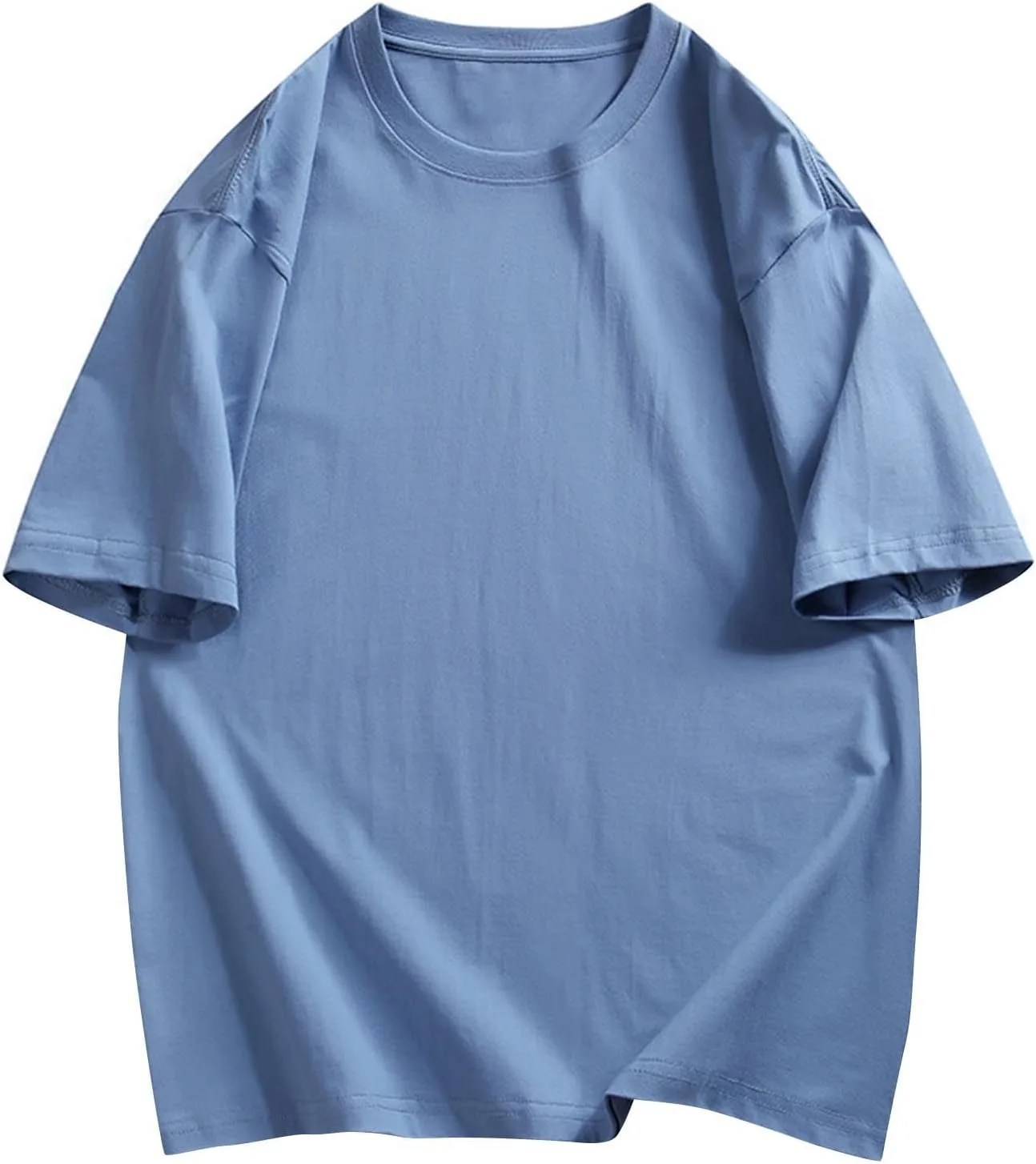 

Мужская футболка оверсайз Cotton Vintage Unisex, свободный крой, короткий рукав