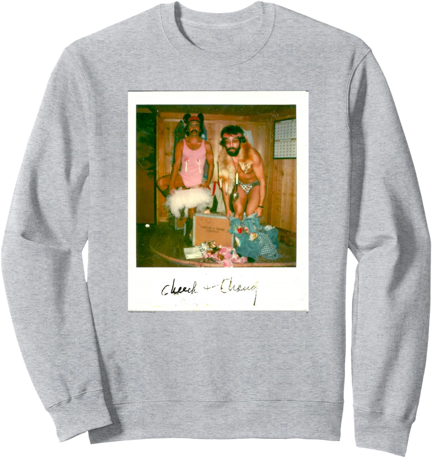 

Чич и Чонг в нижнем белье, наряжающиеся, толстовка с фотографией Polaroid, синяя Cheech & Chong, Синий, Чич и Чонг в нижнем белье, наряжающиеся, толстовка с фотографией Polaroid, синяя Cheech & Chong