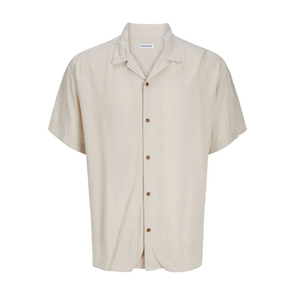 

Рубашка с коротким рукавом Jack & Jones Jeff Solid Resort, бежевый
