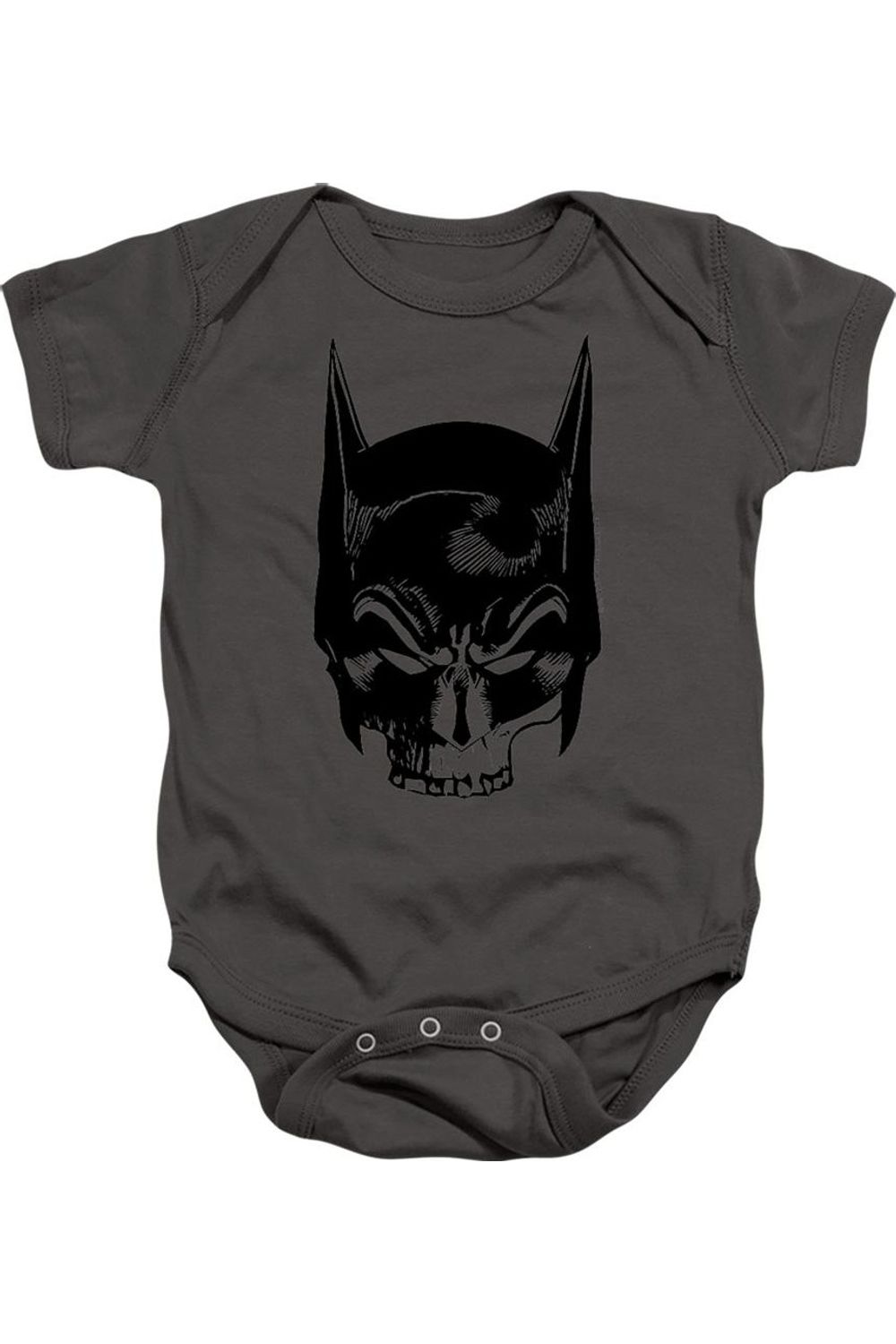 

Gildan Детский комбинезончик серого цвета с черепом Бэтмена