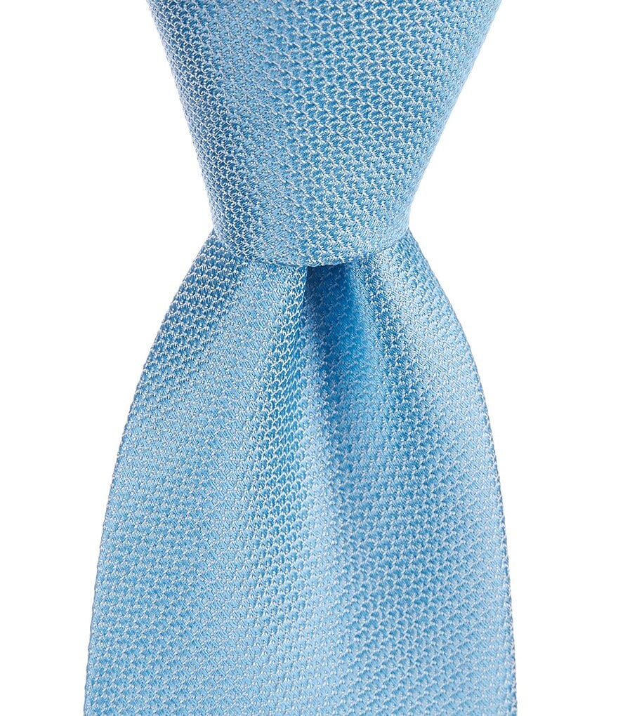 

Roundtree & Yorke Big & Tall Solid Nonsolid 3 3/8 Тканый шелковый галстук, синий