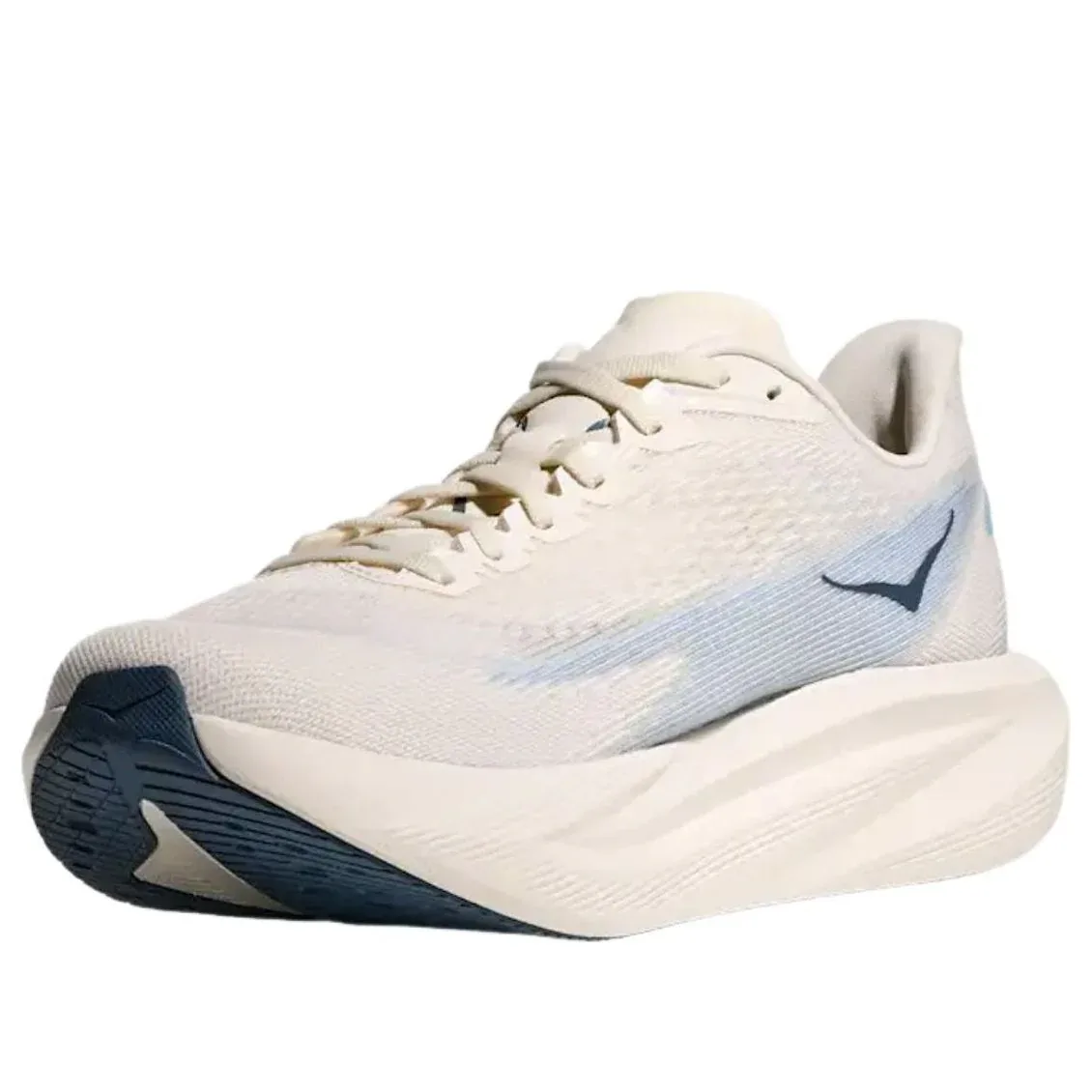 Кроссовки HOKA ONE ONE Mach 7 'Alabaster Soaring Blue', бежевый — фото 3