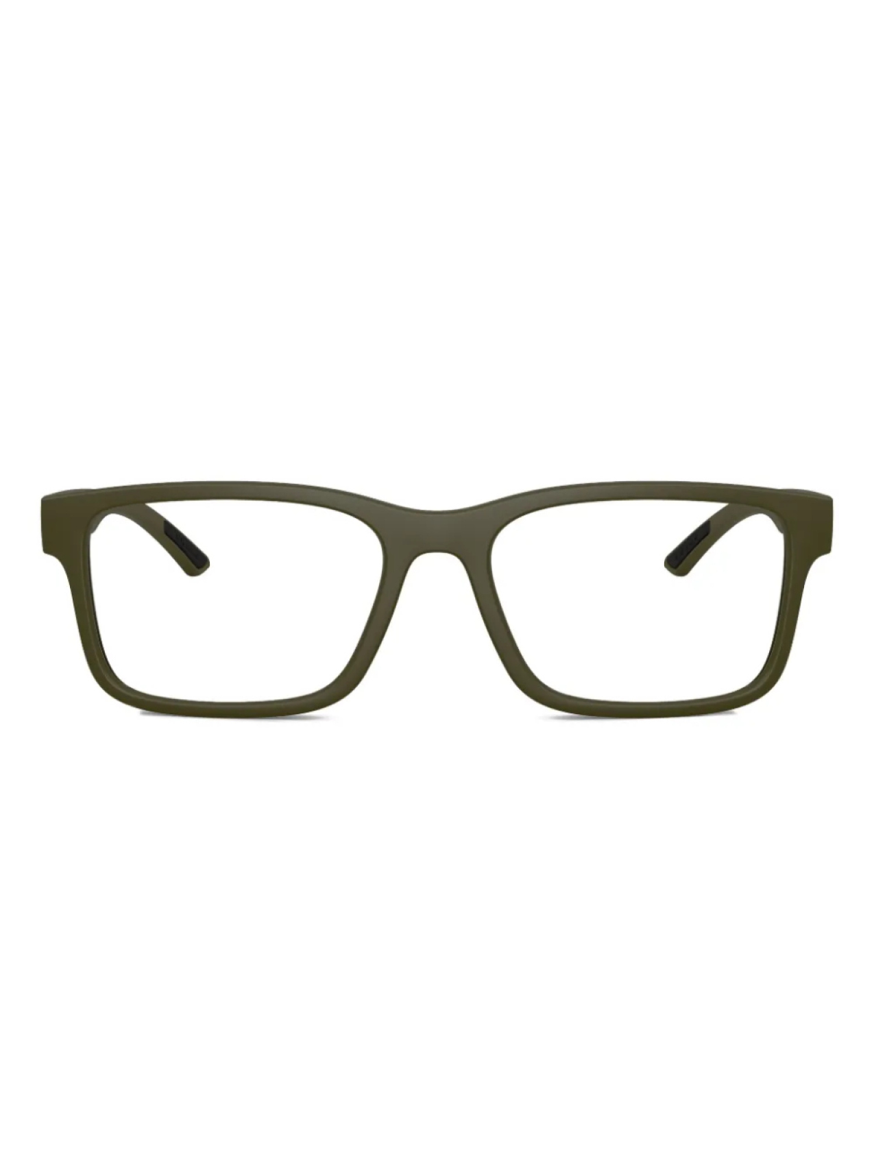 

Prada Linea Rossa rectangle-frame очки, зеленый