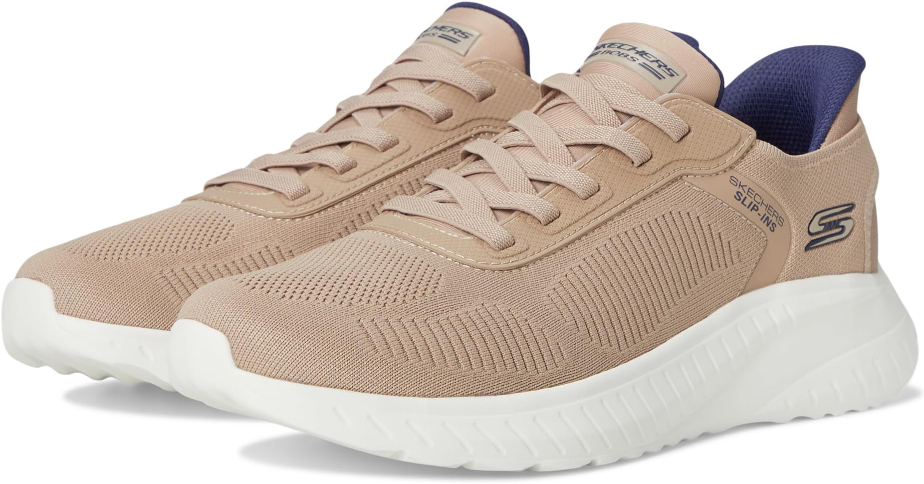 

Кроссовки BOBS from SKECHERS Hands Free Slip-Ins Squad Chaos - Solid Step, серо-коричневый