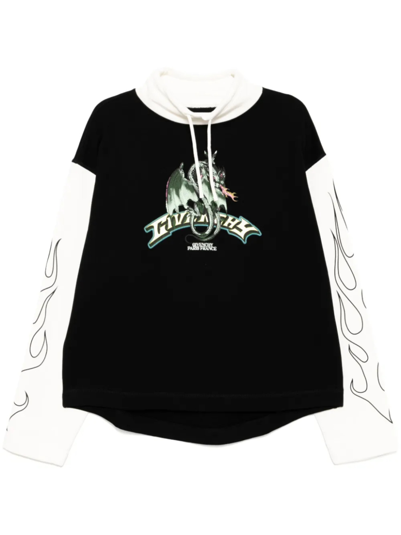 

Givenchy толстовка с графичным принтом, черный