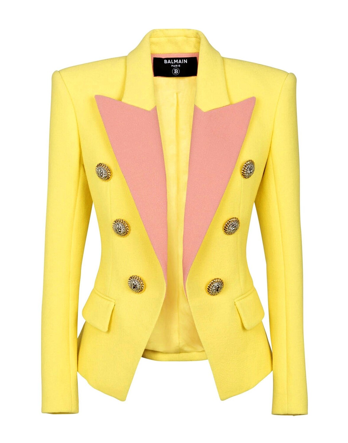 

Блейзер Balmain, желтый