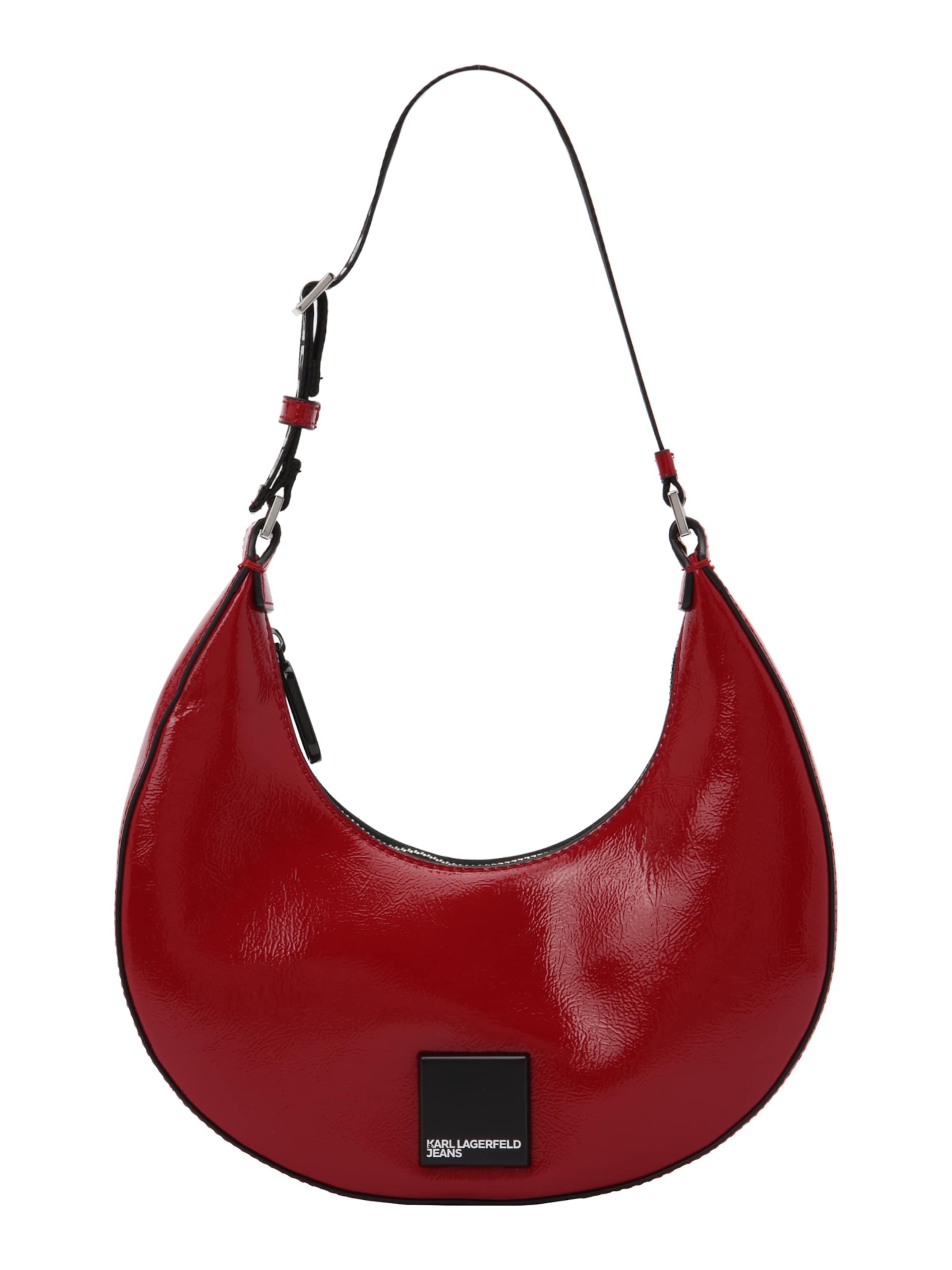

KARL LAGERFELD JEANS Плечевая сумка 'GLOSSY' в красном цвете