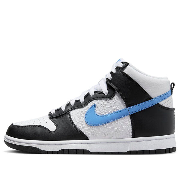 

Кроссовки dunk high emb 'university blue' Nike, черный