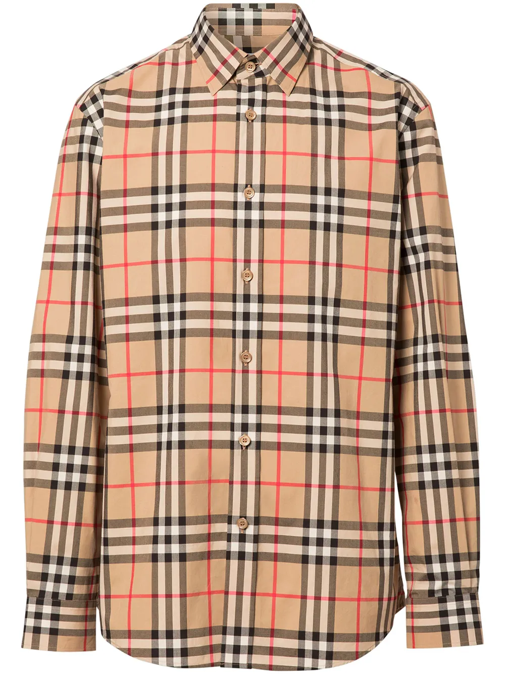 

Рубашка в клетку Vintage Check BURBERRY, коричневый