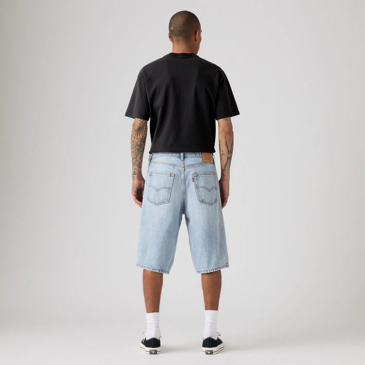 470 Свободные мужские шорты 14 дюймов Levi's, Light Wash — фото 3