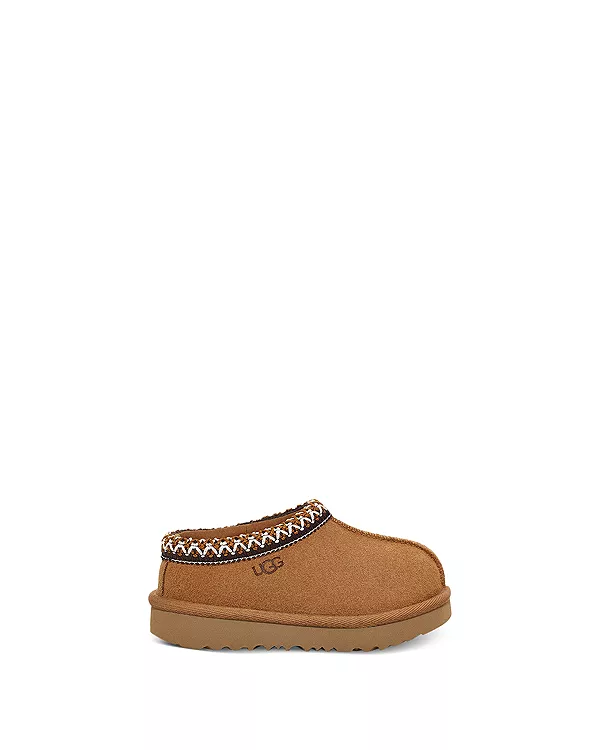 Замшевые тапочки Tasman II унисекс - для малышей Ugg, коричневый — фото 2