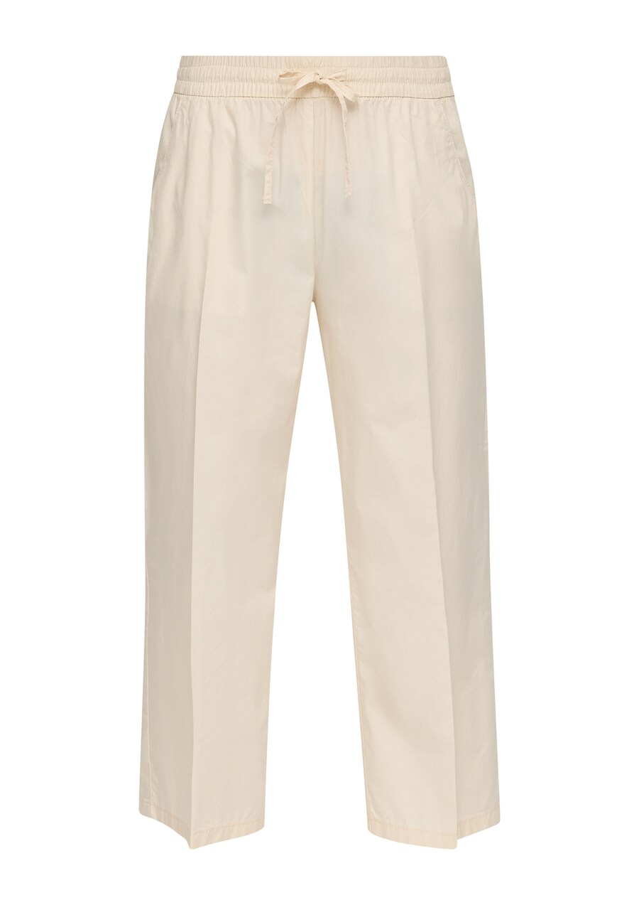 

Тканевые брюки s.Oliver Loose fit Pants, бежевый
