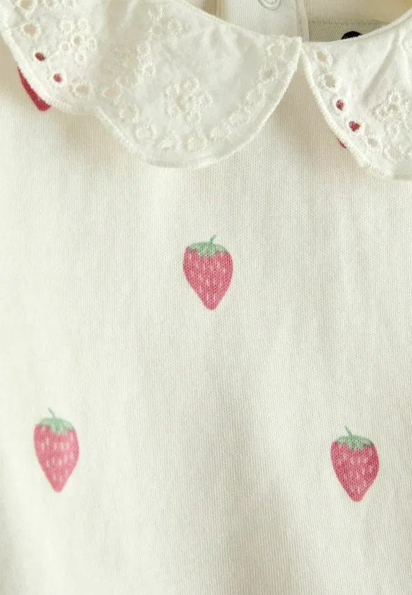 Комбинезон и боди стандартного кроя Jojo Maman Bébé, Pink Strawberry — фото 3