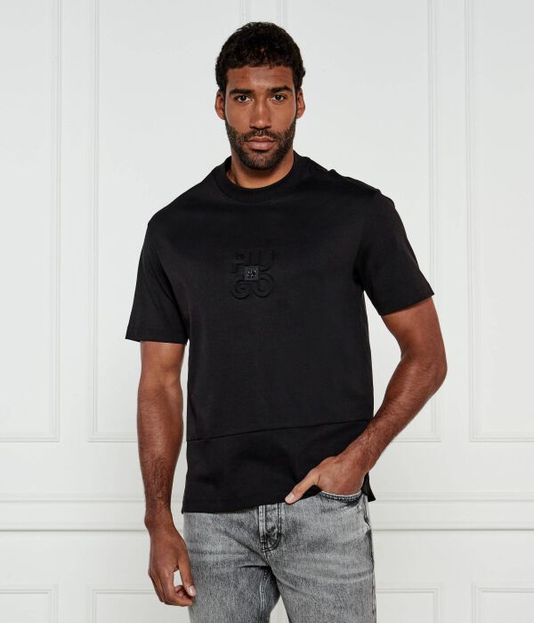 

Футболка дебостак Relaxed fit Hugo, черный