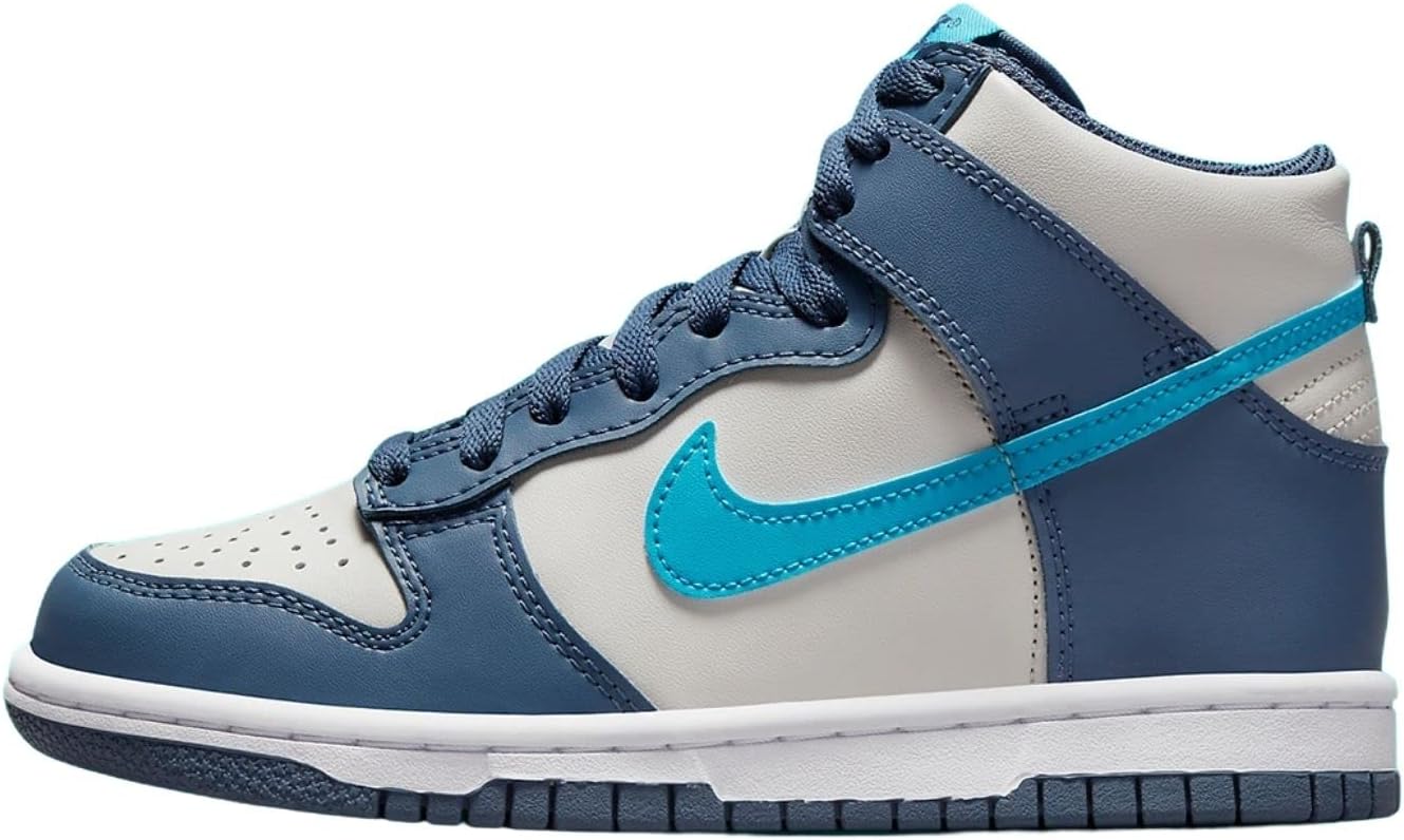 Детские кроссовки Nike Dunk High (Gs) унисекс, синий
