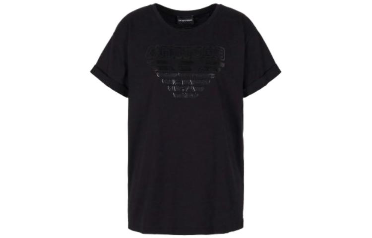 

Футболка женская черная EMPORIO ARMANI
