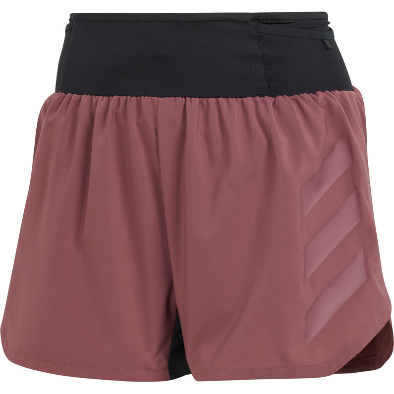 

Женские шорты для трейлраннинга Agravic adidas, красный