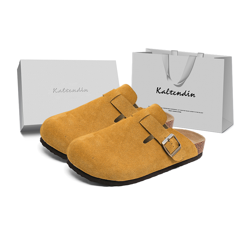

Kaltendin Износостойкие нескользящие закрытые тапочки Unisex - Yellow Box, цвет Yellow Box