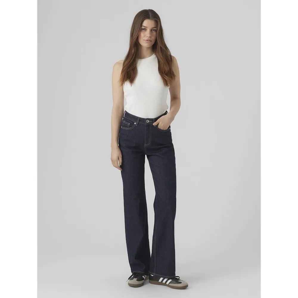 

Джинсы Vero Moda Tessa Wide Ra369 high waist, синий