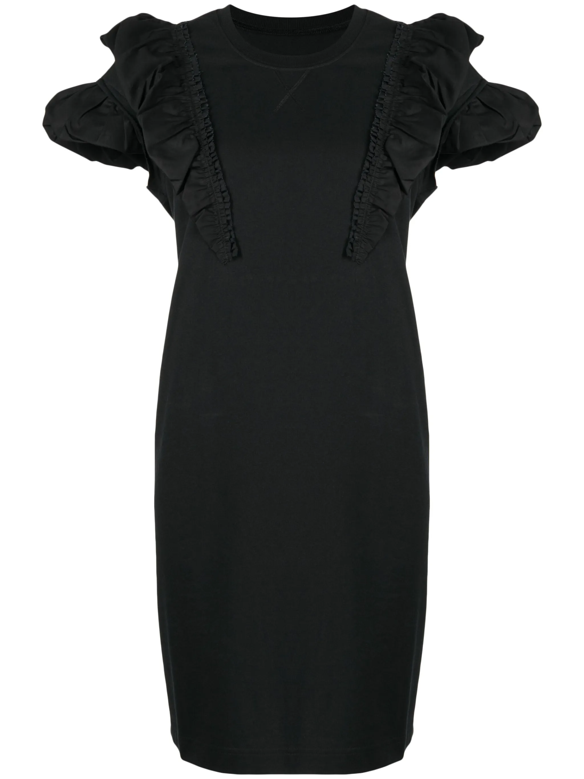 

Платье с оборками Jnby, черный