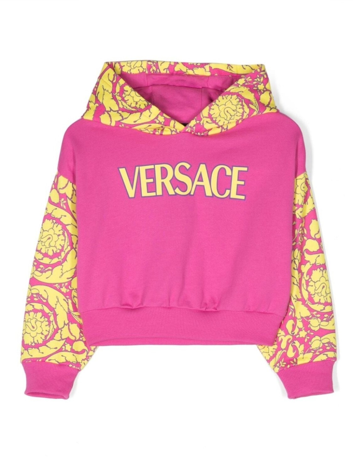 

Versace Kids худи с логотипом, розовый