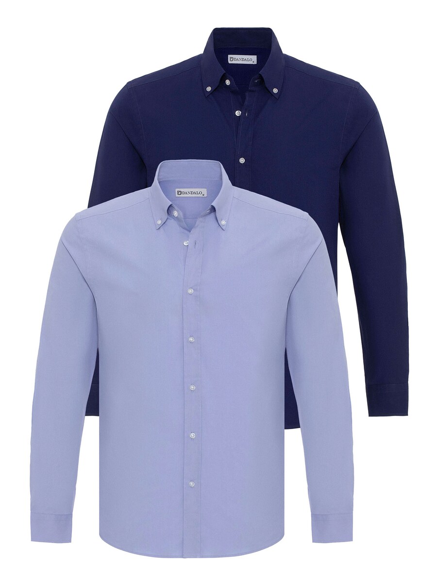 

Рубашка обычного кроя на пуговицах Dandalo, цвет Blue/Navy