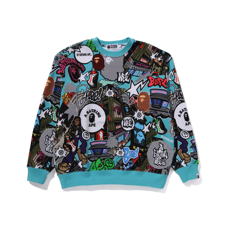 

Толстовка мужская многоцветная MLX A Bathing Ape, цвет Multicolor MLX