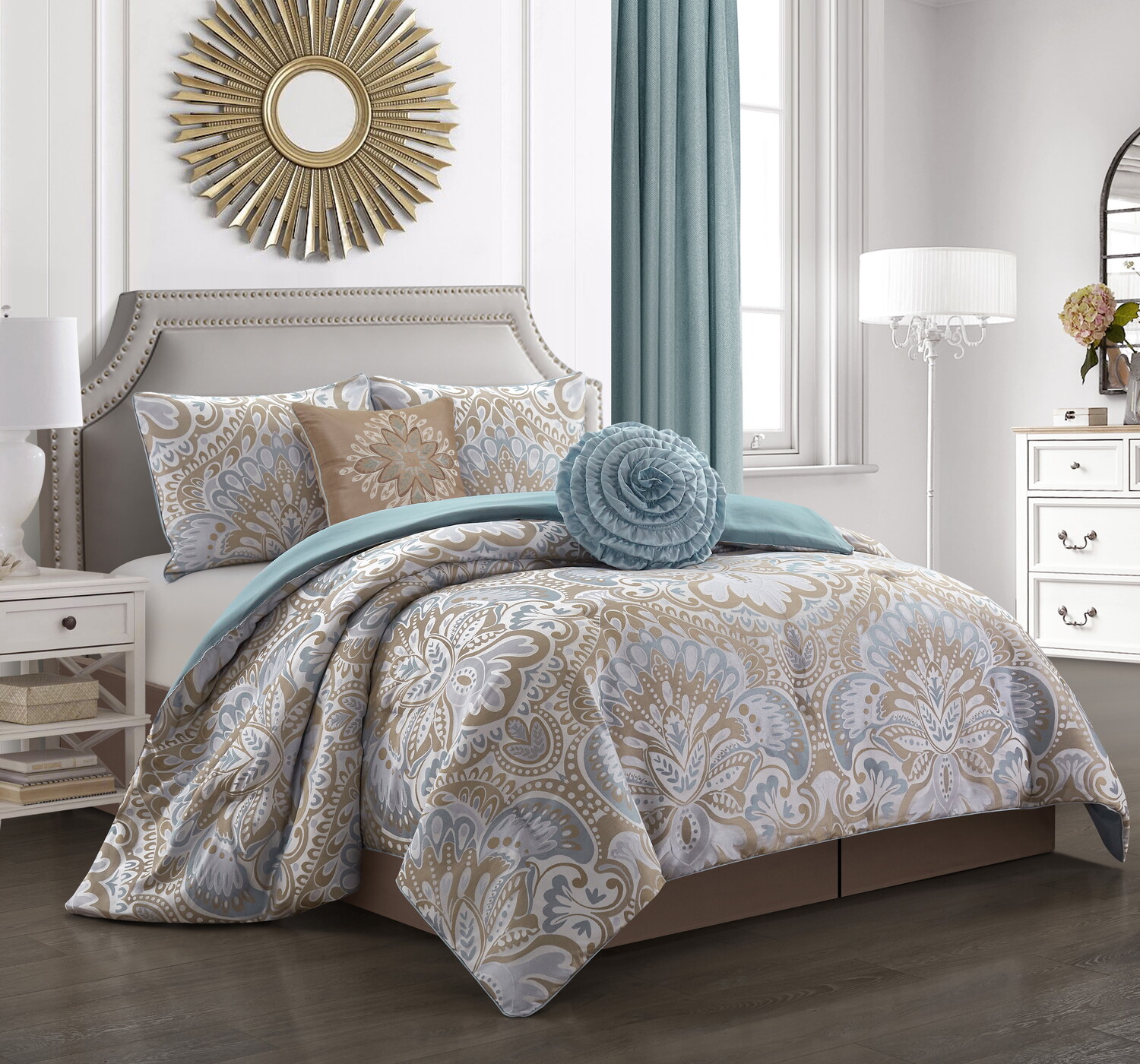 

Комплект постельного белья Lanco Luscious Diane, 6 предметов