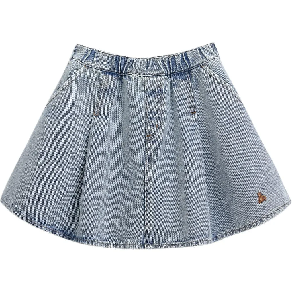 Детская юбка GAP, джинсовый синий