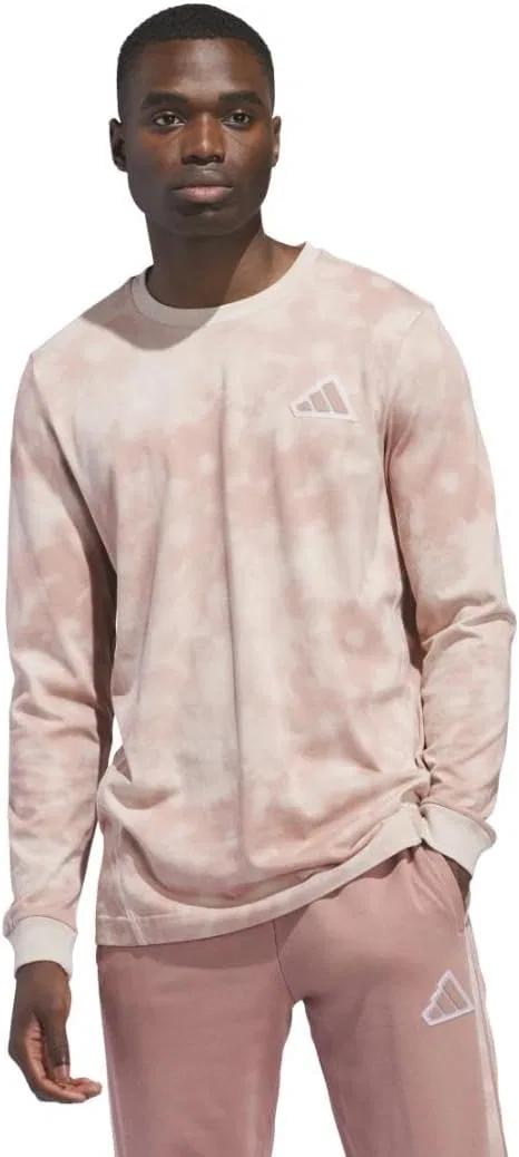 Футболка с длинным рукавом adidas, Warm Clay/Wonder Taupe