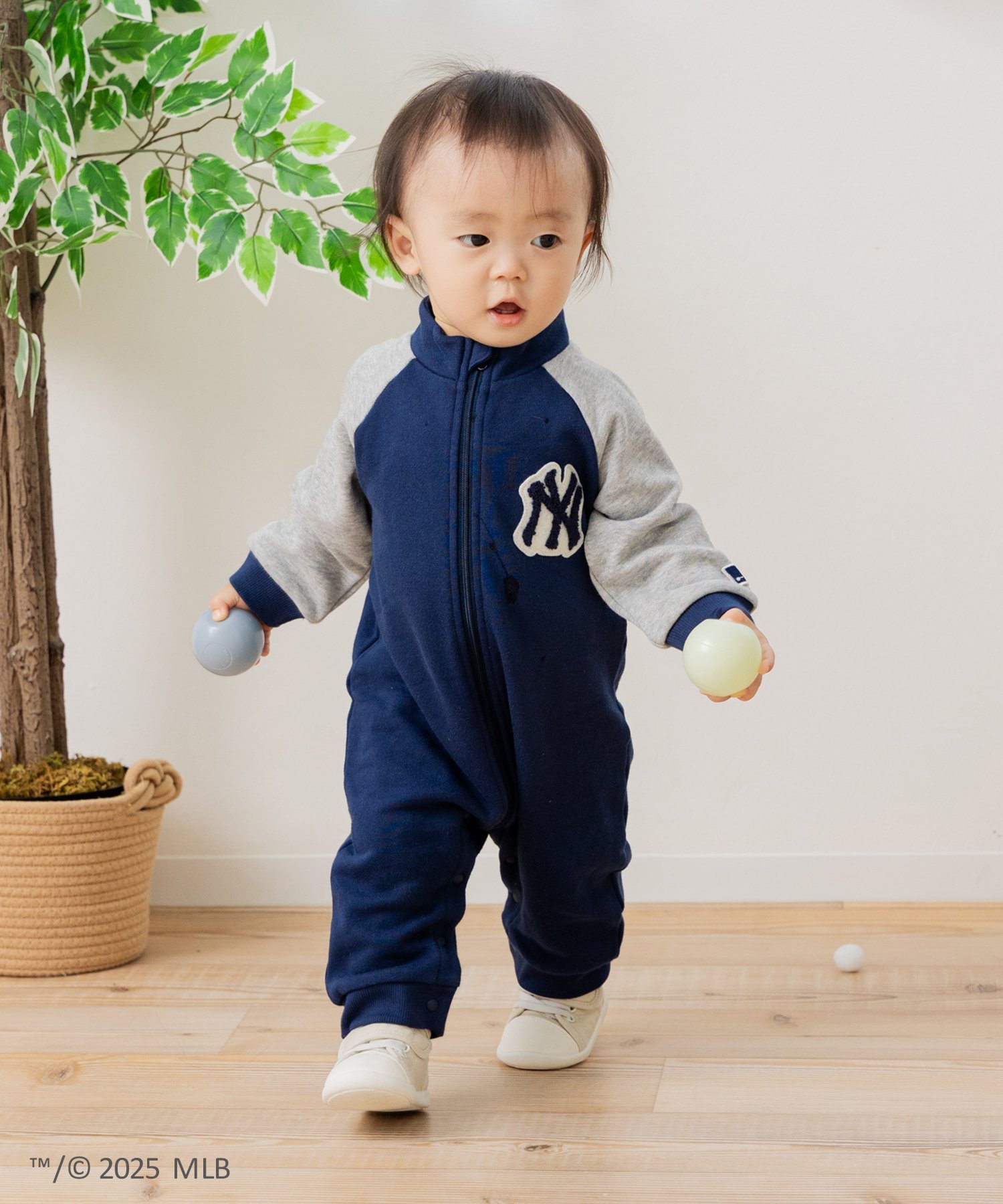 Флисовый комбинезон Mlb, Navy