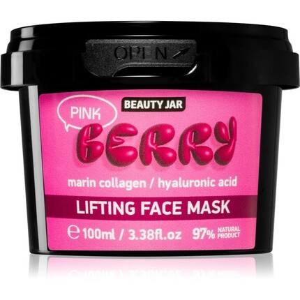 

Ягодно-розовая укрепляющая маска для лица - 100 мл Beauty Jar