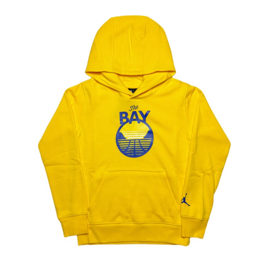 

Толстовка nba golden state warriors для подростков Jordan, желтый