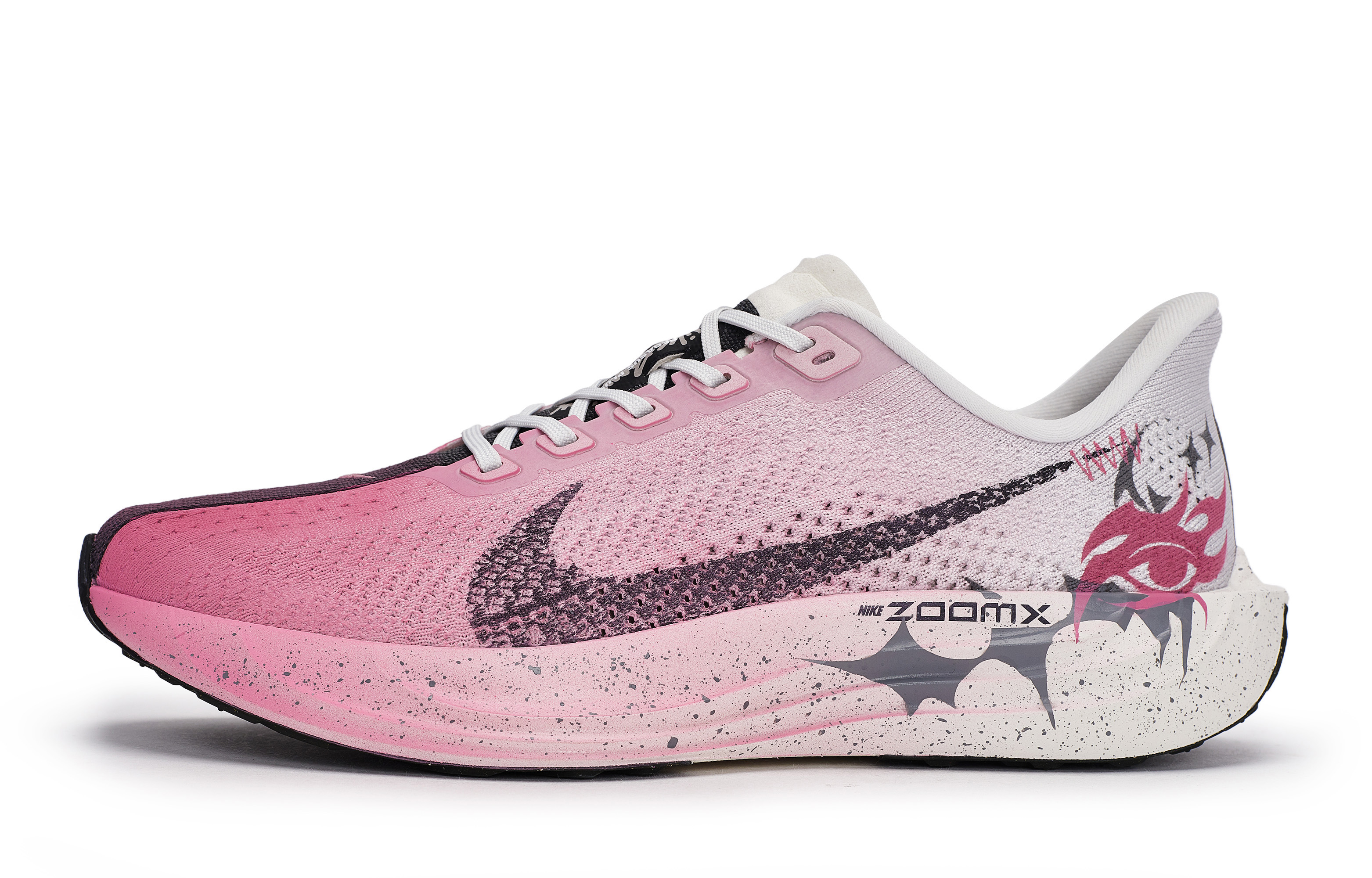 Nike Кроссовки Pegasus 41 с низким верхом, устойчивые к истиранию, мужские, белые, серые, розовые