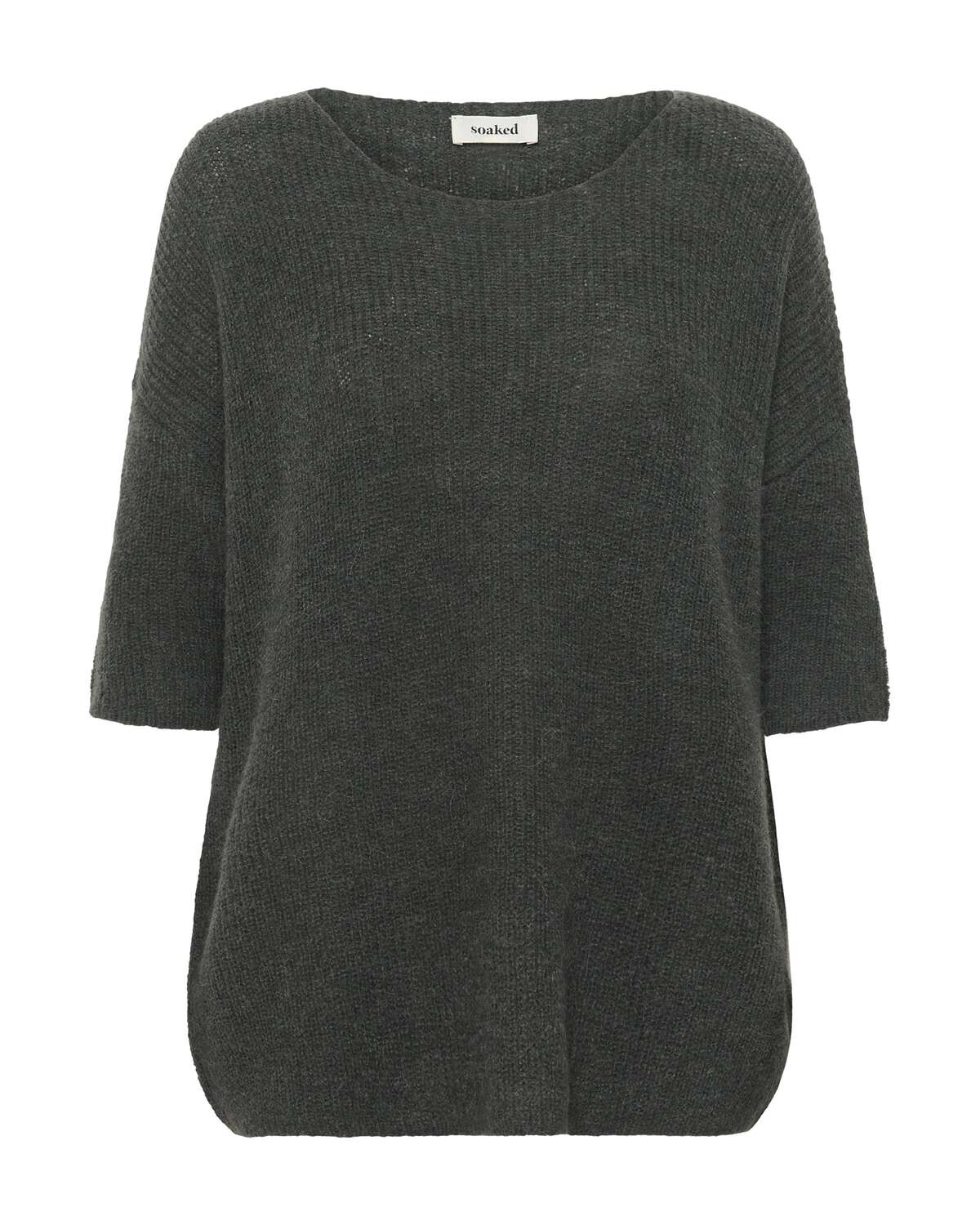 

SOAKED IN LUXURY Свитер 'SLTuesday' в сером цвете