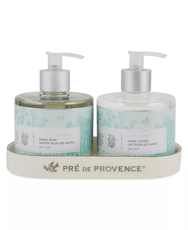 Жидкое мыло Pre de Provence Heritage, 11 жидких унций, аромат ландыша European Soaps, sea salt — фото 3