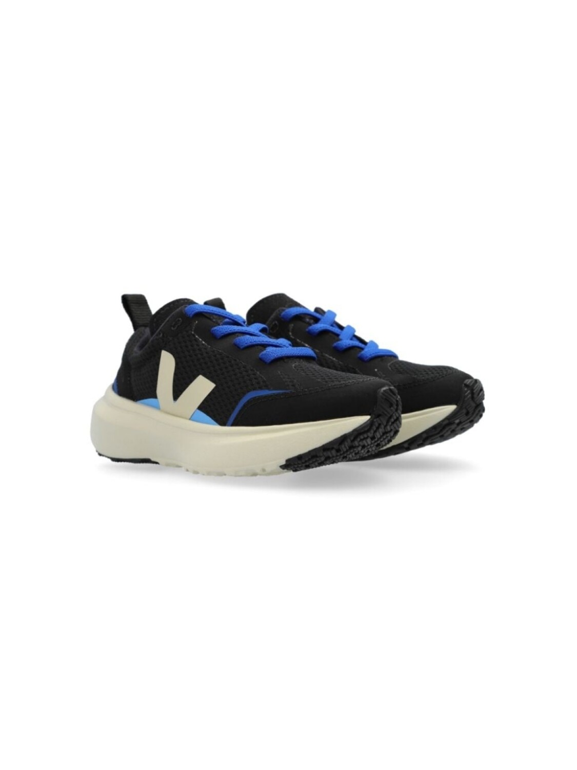 

VEJA Kids канареечные кроссовки, черный