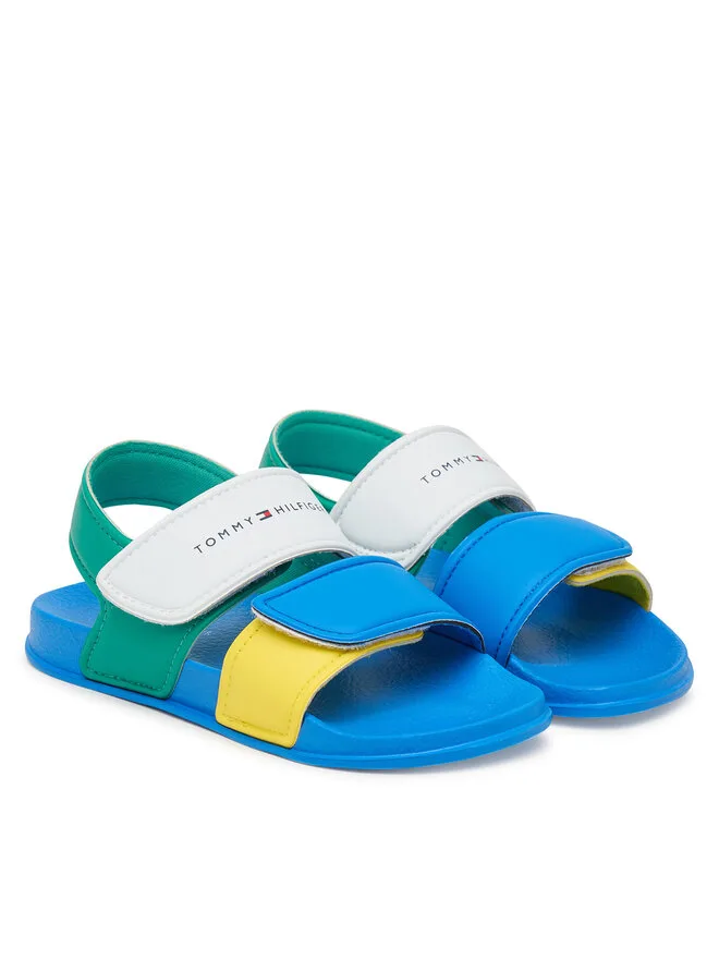 Tommy Hilfiger Сандалии T1X2-33913-1172 S разноцветные — фото 2