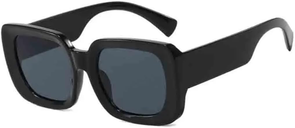 

Солнцезащитные очки с защитой UV400 | Линзы конфетного цвета, увеличенная оправа | Для женщин и мужчин, для занятий спортом на открытом воздухе и вождения DSVIGF, Black Gray