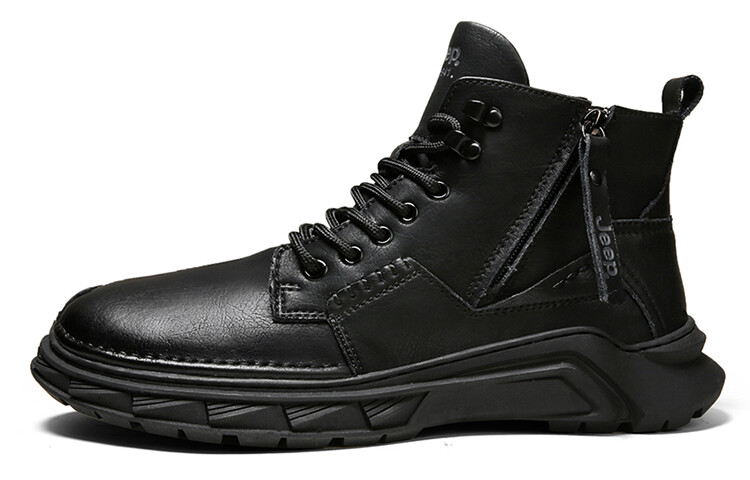 

Ботинки Jeep Martin Boots Men High-Top Black