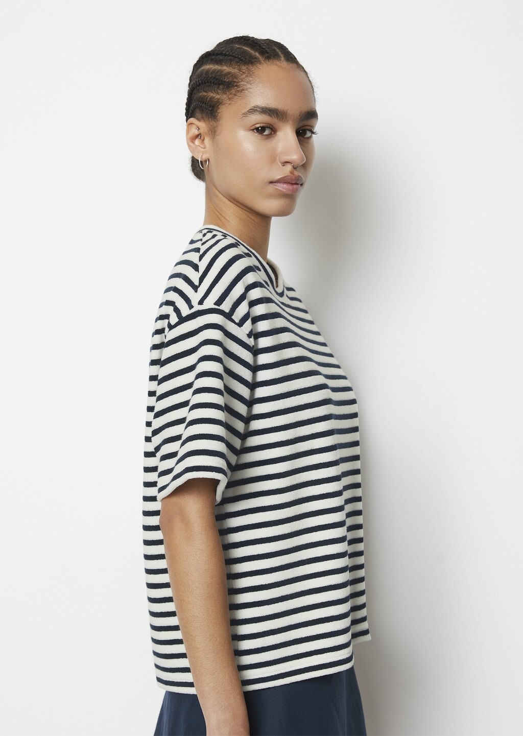 

Футболка с принтом SHORTSLEEVE Marc O'Polo DENIM, кремовый