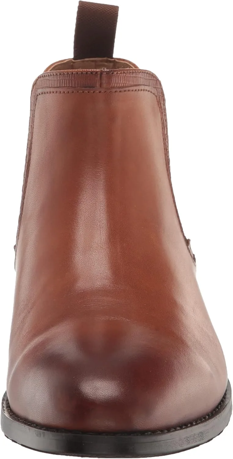 Мужские ботинки Steve Madden Duke Chelsea, коньячный — фото 2