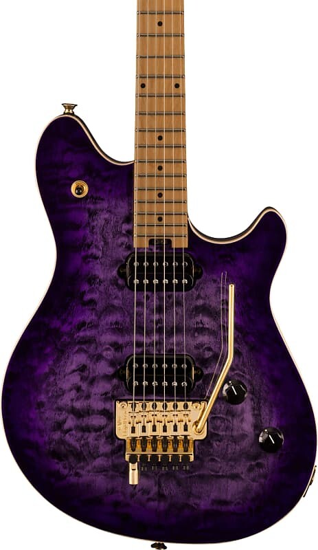 

Электрогитара EVH Wolfgang Special QM Electric Guitar, Purple Burst