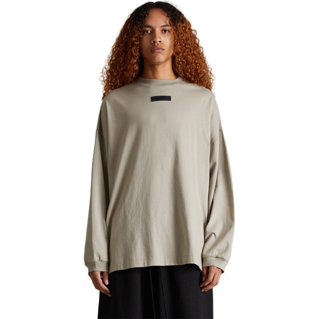 Рубашка с длинным рукавом II Fear Of God Essentials, цвет Seal — фото 4